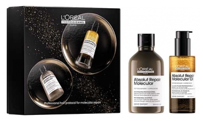 L'Oréal Professionnel Absolut Repair Molecular Coffret Duo Cheveux Très Abîmés