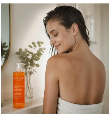 La Rosée Huile de Douche Lavante Toutes Peaux 390 ml