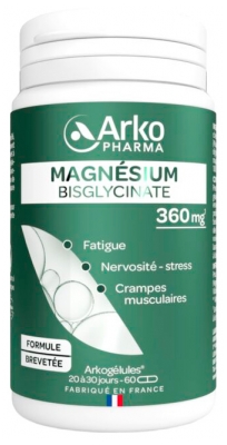 Arkopharma Arkogélules Magnésium Bisglycinate 360 mg 60 Gélules