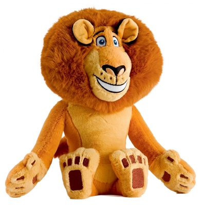 Biosynex Bouillotte Peluche Déhoussable Madagascar Alex