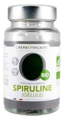 L'Herbôthicaire Poudre de Spiruline Bio 60 Gélules