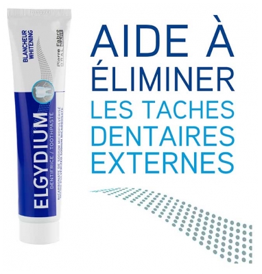 Elgydium Dentifrice Blancheur 2 x 75 ml