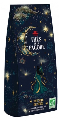 Thés de la Pagode Sachet Thé Noir de Noël Bio 70 g