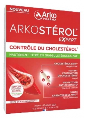 Arkopharma Arkostérol Expert Contrôle du Cholestérol 30 Gélules