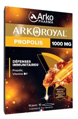 Arkopharma Arko Royal Propolis 1000 mg 10 Ampoules de 10 mg
