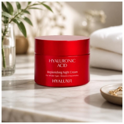 Arganicare Hyaluxir Crème de Nuit Régénérante Tous Types de Peaux 50 ml