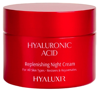 Arganicare Hyaluxir Crème de Nuit Régénérante Tous Types de Peaux 50 ml
