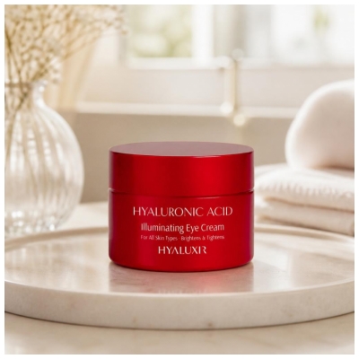Arganicare Hyaluxir Crème Anti-Rides et Anticernes Contour des Yeux Tous Types de Peau 30 ml