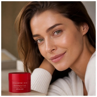 Arganicare Hyaluxir Crème Anti-Rides et Anticernes Contour des Yeux Tous Types de Peau 30 ml