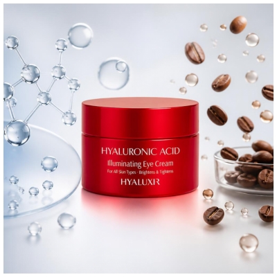 Arganicare Hyaluxir Crème Anti-Rides et Anticernes Contour des Yeux Tous Types de Peau 30 ml