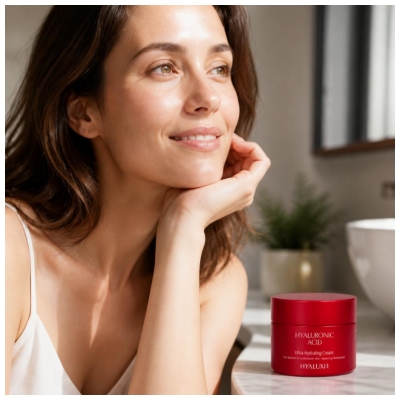 Arganicare Hyaluxir Crème de Jour Ultra Hydratante Peau Normale à Mixte 50 ml