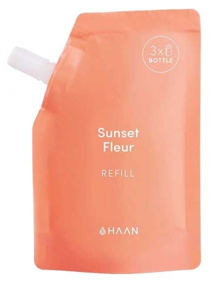 Haan Désinfectant Hydroalcoolique Mains Sunset Fleur Recharge 100 ml