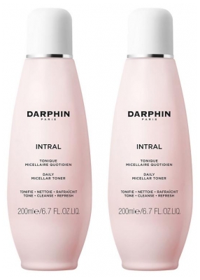 Darphin Intral : Peaux sensibles Tonique Micellaire Quotidien - Lot de 2 x 200 ml
