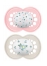 Rose Pois et Beige Fleurs