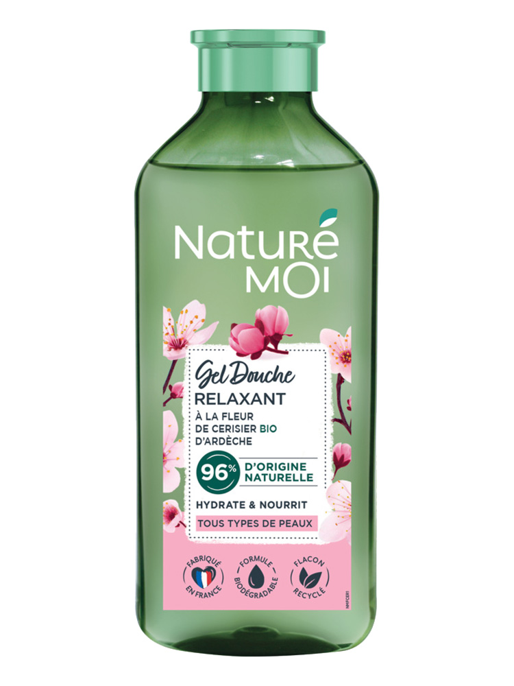 Naturé Moi Gel Douche Relaxant Fleur de Cerisier Tous Types de Peaux 250 ml