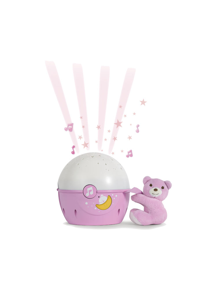 Chicco Projecteur Next2 Stars Rose