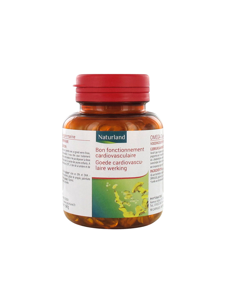 NutriNature Omega 3 Origine Marine 90 Capsules