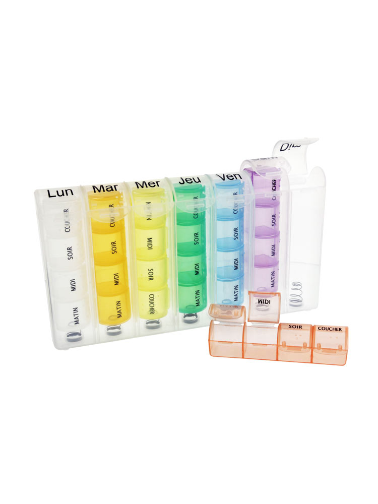 Estipharm Pilulier Semainier Rectangulaire