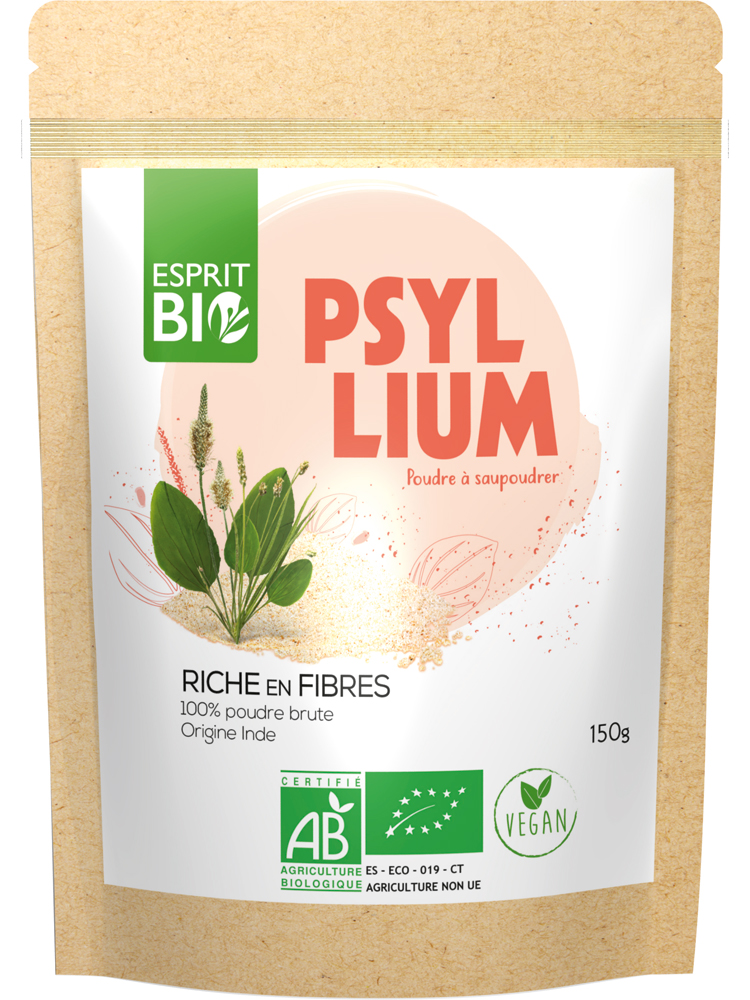 Esprit Bio Psyllium Téguments Bio 150 g