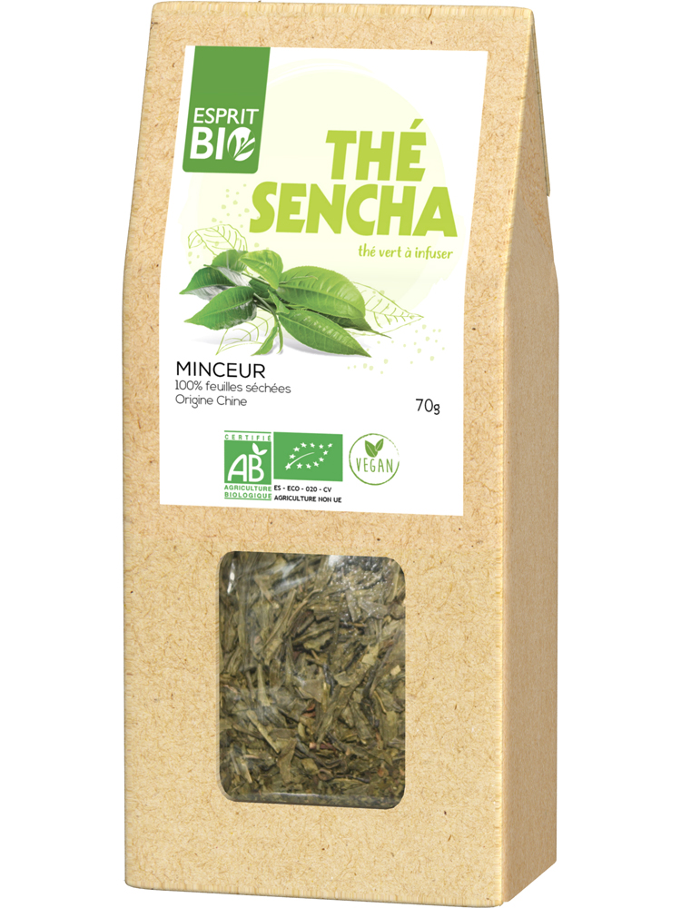Esprit Bio Thé Vert Sencha à Infuser Bio 70 g
