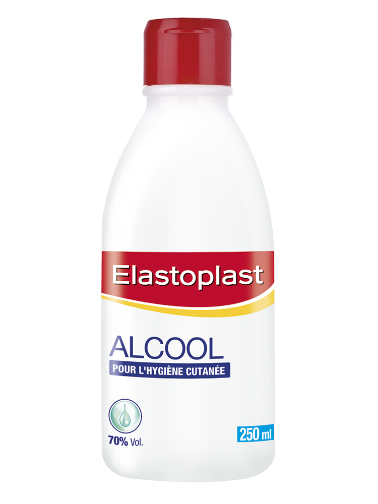 Elastoplast Alcool Hygiène Cutanée 70% Vol 250 ml