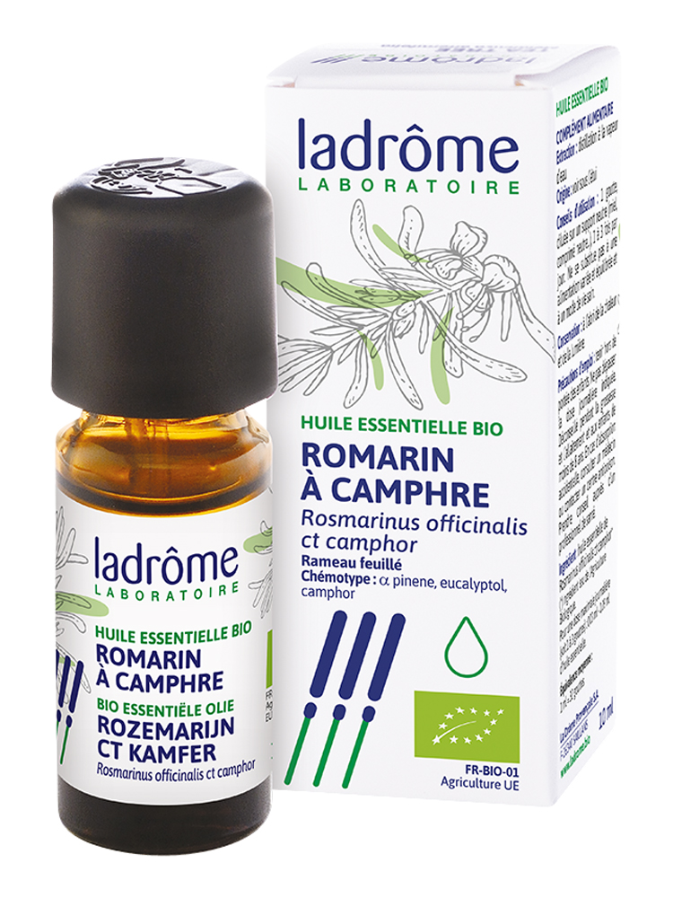 Ladrôme Uile Essentielle Romarin Camphre Bio 10 ml