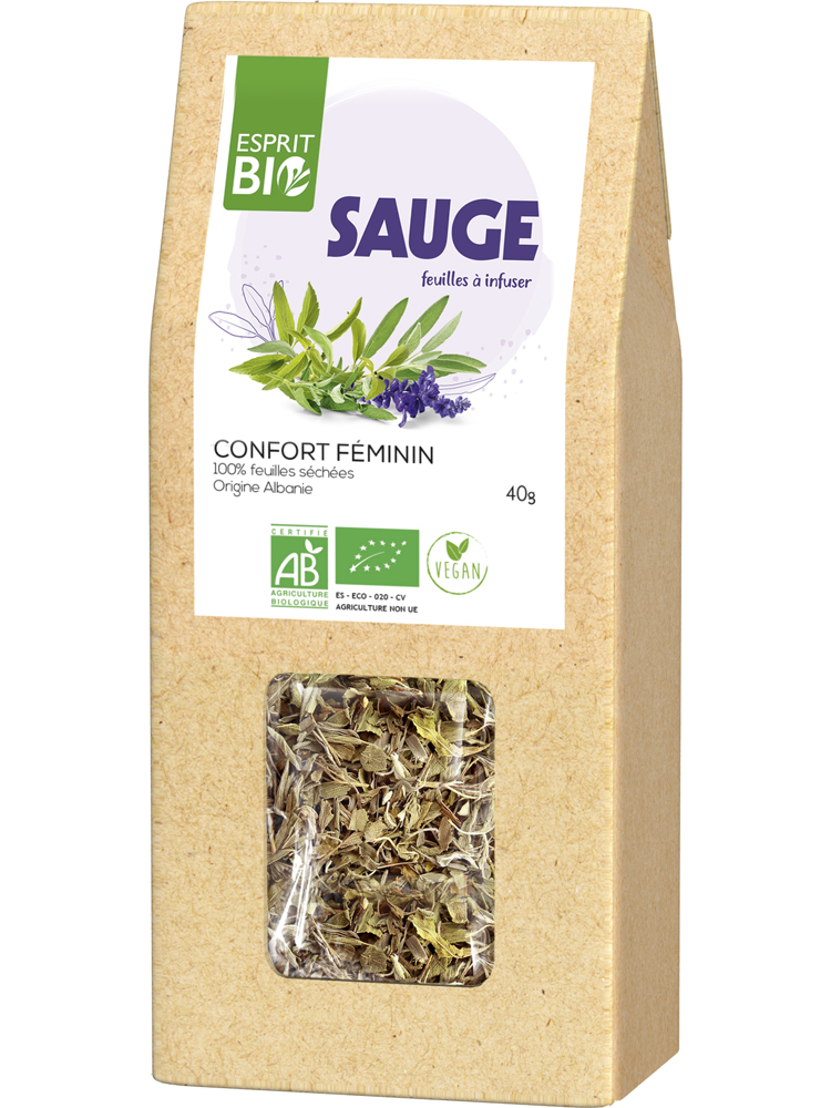 Esprit Bio Sauge Bio Infusion Vrac 40 g