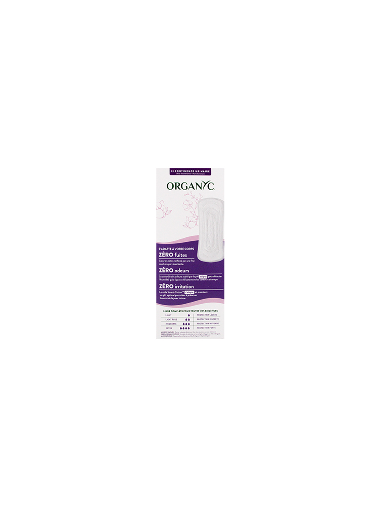 Organyc Fuites Urinaires Protège-Slips - Ultra-Fins Bte 24