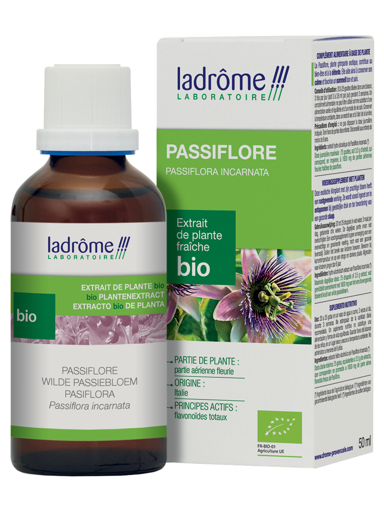 Ladrôme Xtrait de Plantes Fraîches Bio Passiflore 50 ml