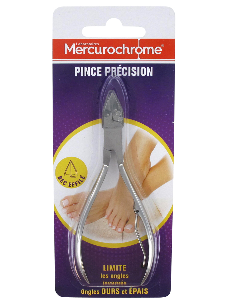 Mercurochrome Pince Précision Bec Effilé 1 Unité