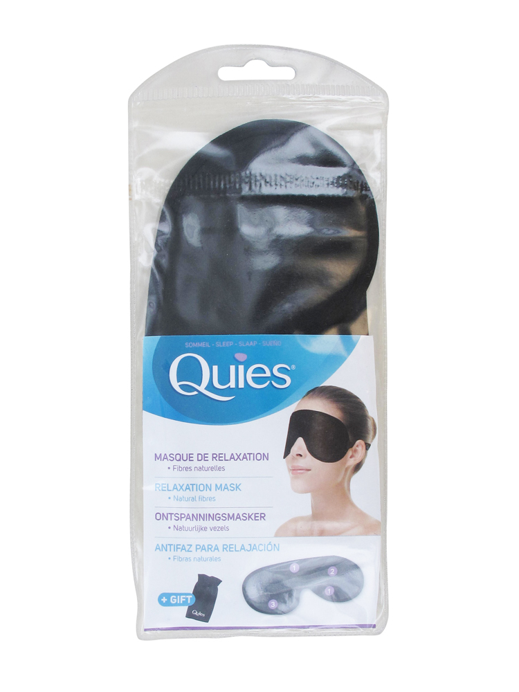 Quies Masque de Relaxation - Sommeil Occultant - 1 Unité