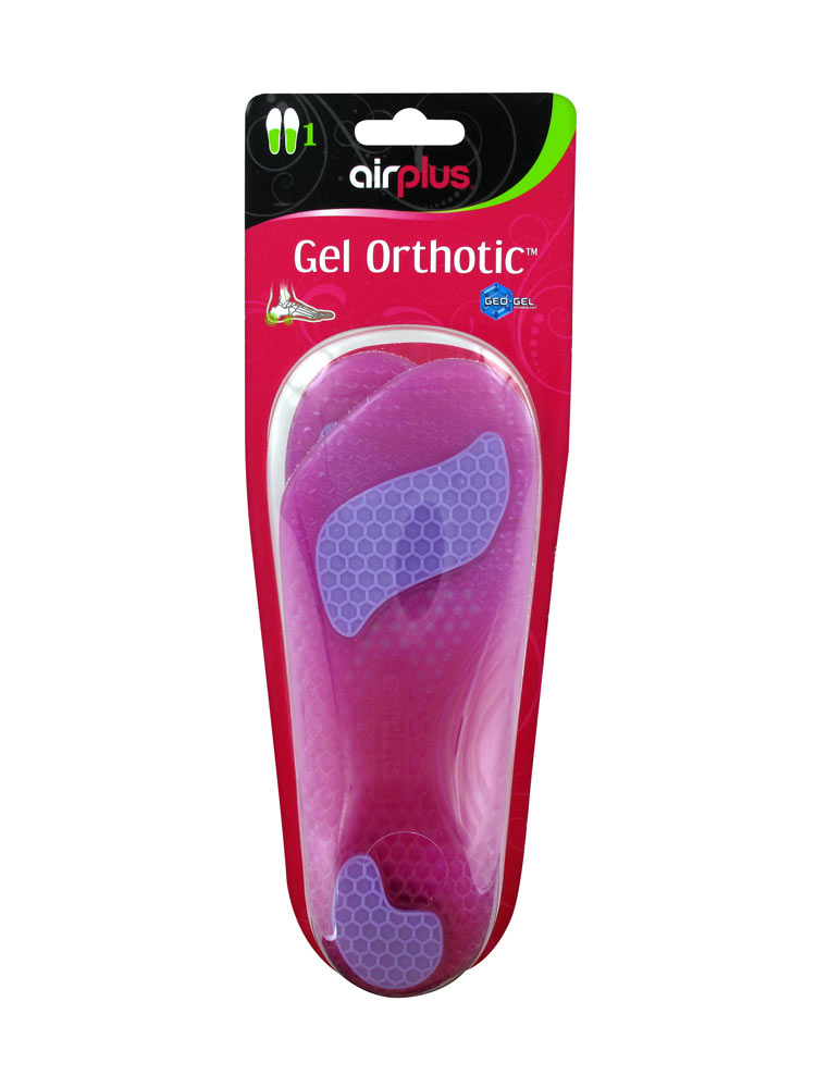 Semelle Gel Orthotic Airplus - Confort et Soutien pour Vos Pieds - Modèle : Femme