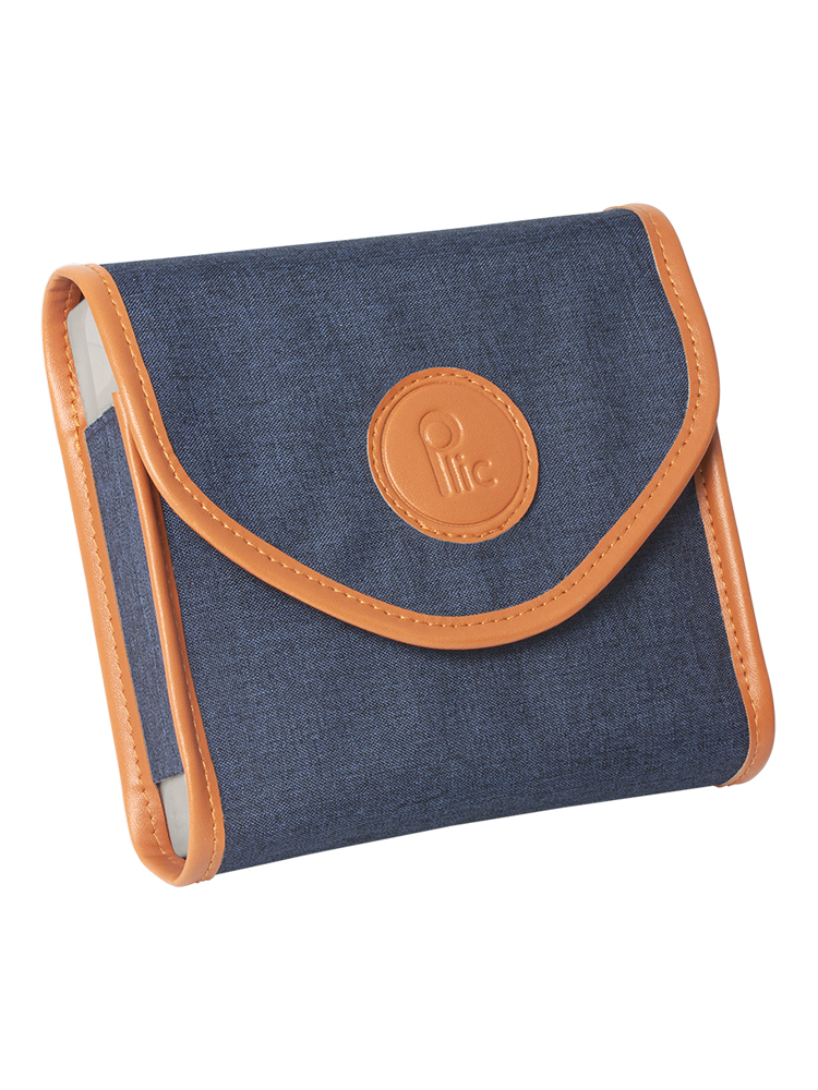 Placentor Végétal Pilulier Hebdomadaire Jumbo Tissu Bleu - Couleur : Bleu