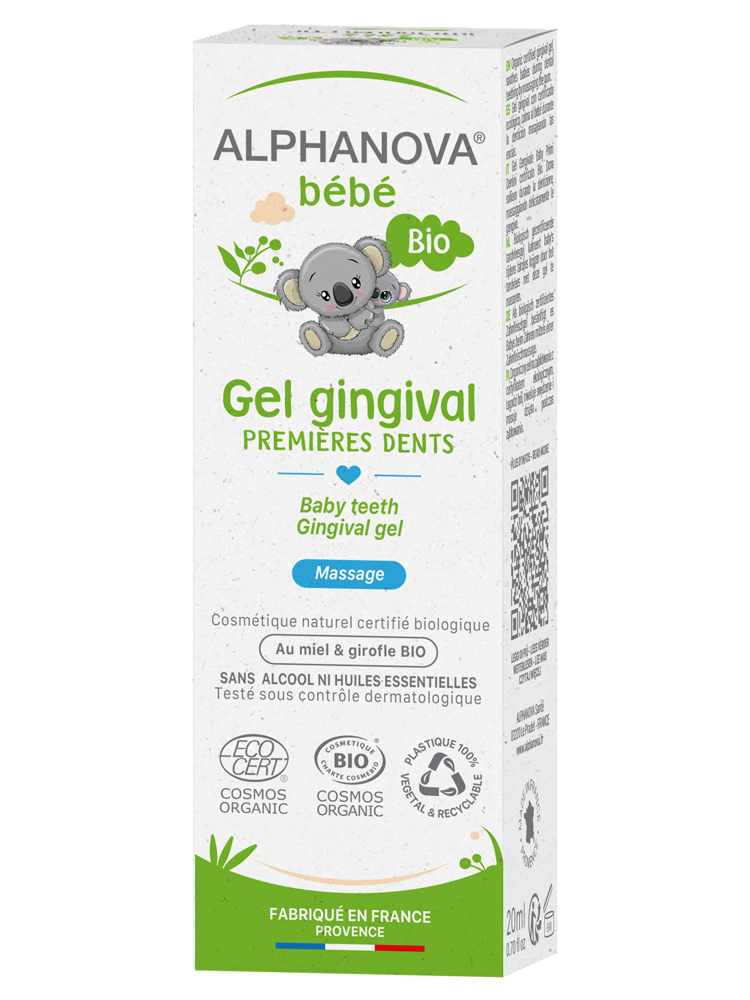 Alphanova Bébé Gel Gingival Premières Dents - Bio*é (20Ml)