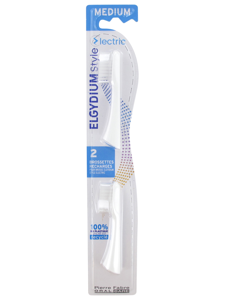 Pierre Fabre Oral Care Elgydium Style Electric – Recharge Pour Brosse à Dents Électrique 1 U