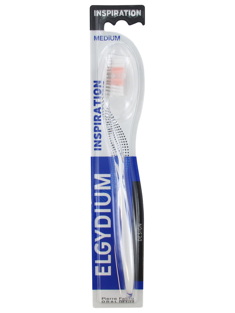 Pierre Fabre Oral Care Elgydium Brosse à Dents Inspiration Médium - Couleur : Blanc