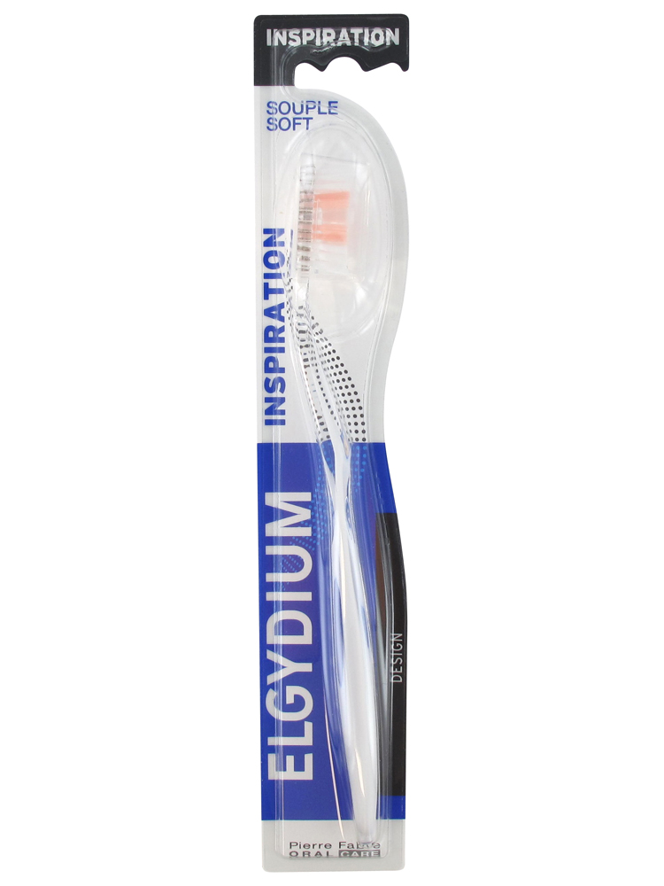 Pierre Fabre Oral Care Elgydium Brosse à Dents Inspiration Souple - Couleur : Blanc