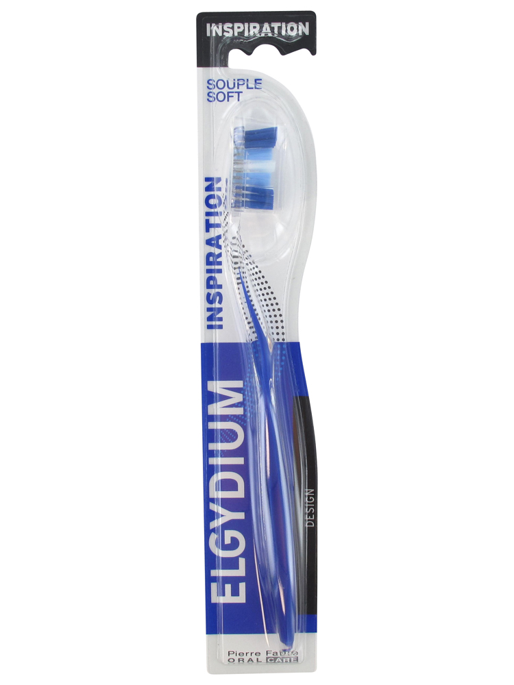 Pierre Fabre Oral Care Elgydium Brosse à Dents Inspiration Souple - Couleur : Bleu