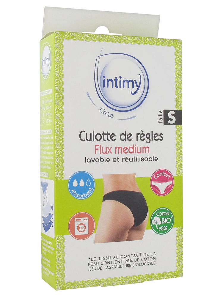 Intimy Care Culotte de Règles Flux Médium 1 Unité - Taille : Taille S