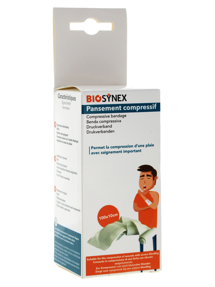 He.co Stop Hecostop Pansement Compressif Xx100 x 10 cm