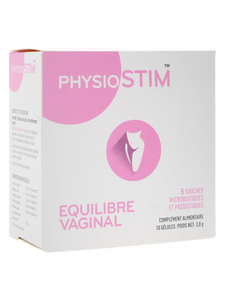 Physiostim Équilibre Vaginal - 10 Gélules