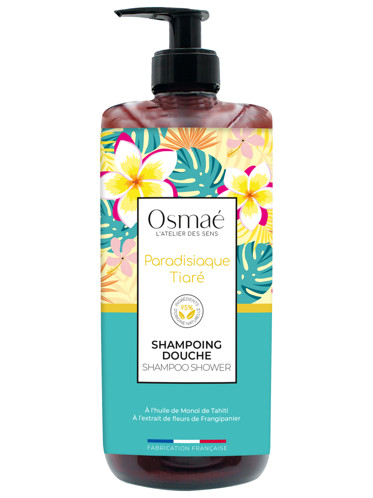 Osmaé Shampoing Douche Paradisiaque Tiare 1 Litre