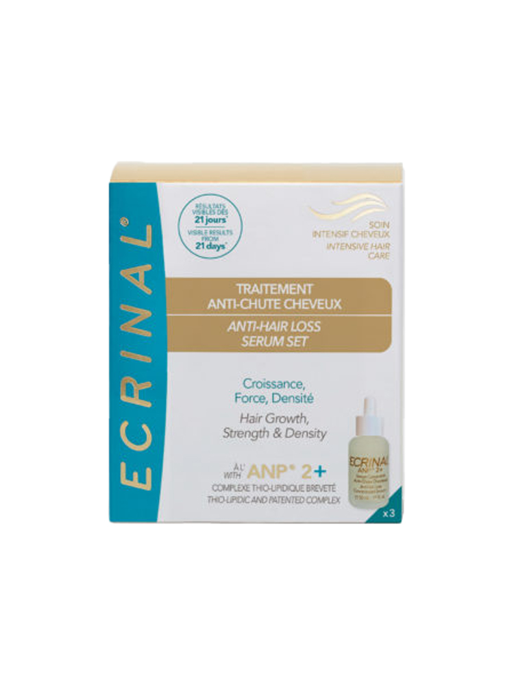 Ecrinal Coffret de 3 Sérums Concentrés Anti Chute