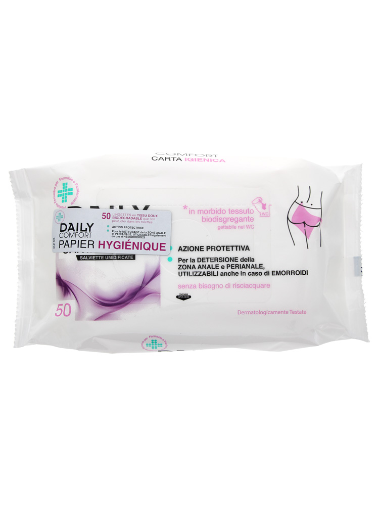 Biogenya Lingettes Papier Toilette 50Pcs