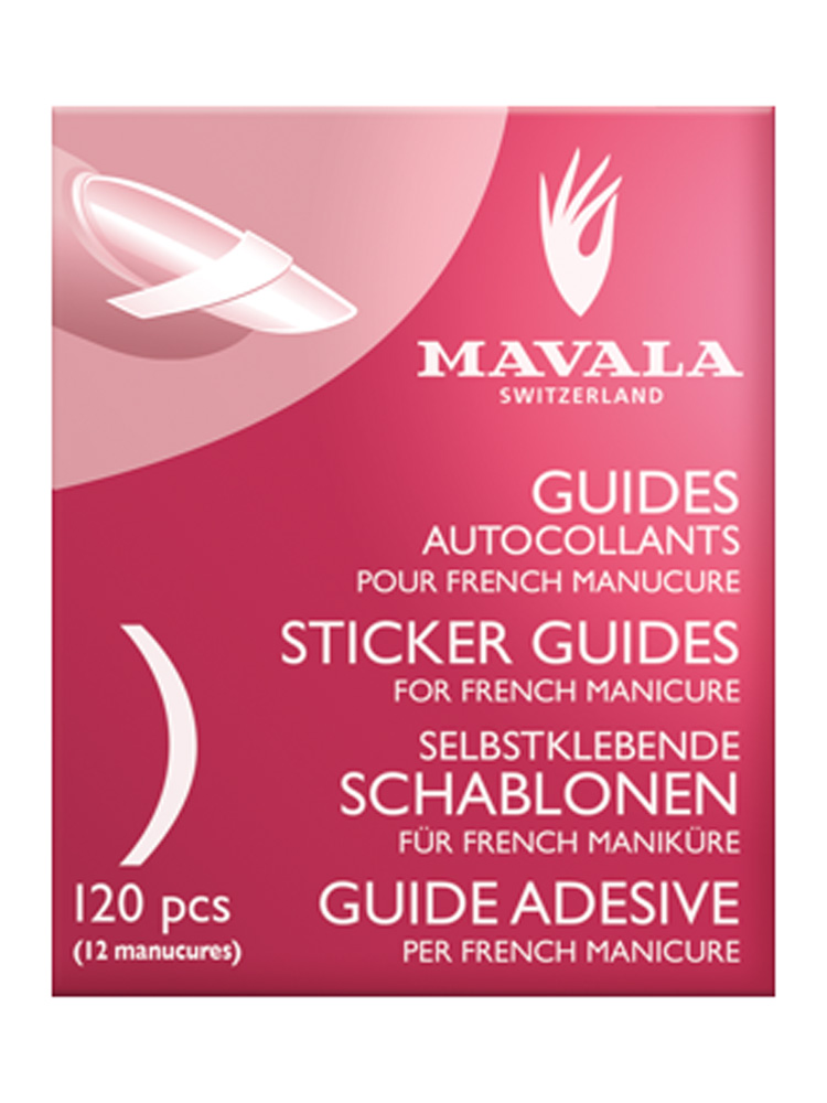 Autocollants pour French Manucure : Set de 120 Guides