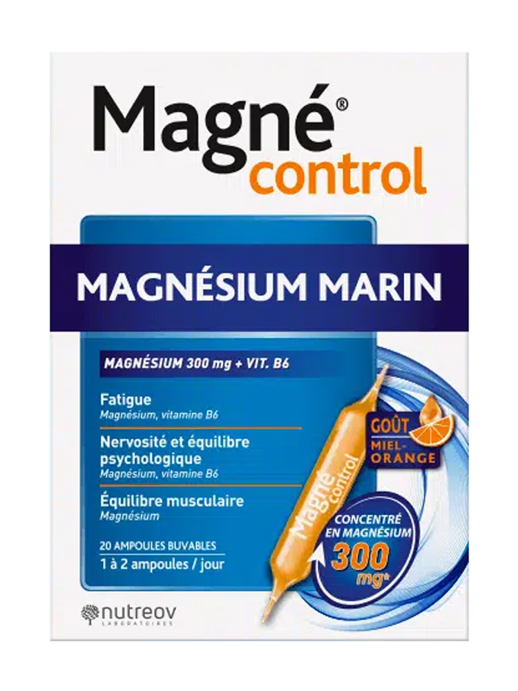Nutreov Magné Control 20 Ampoules