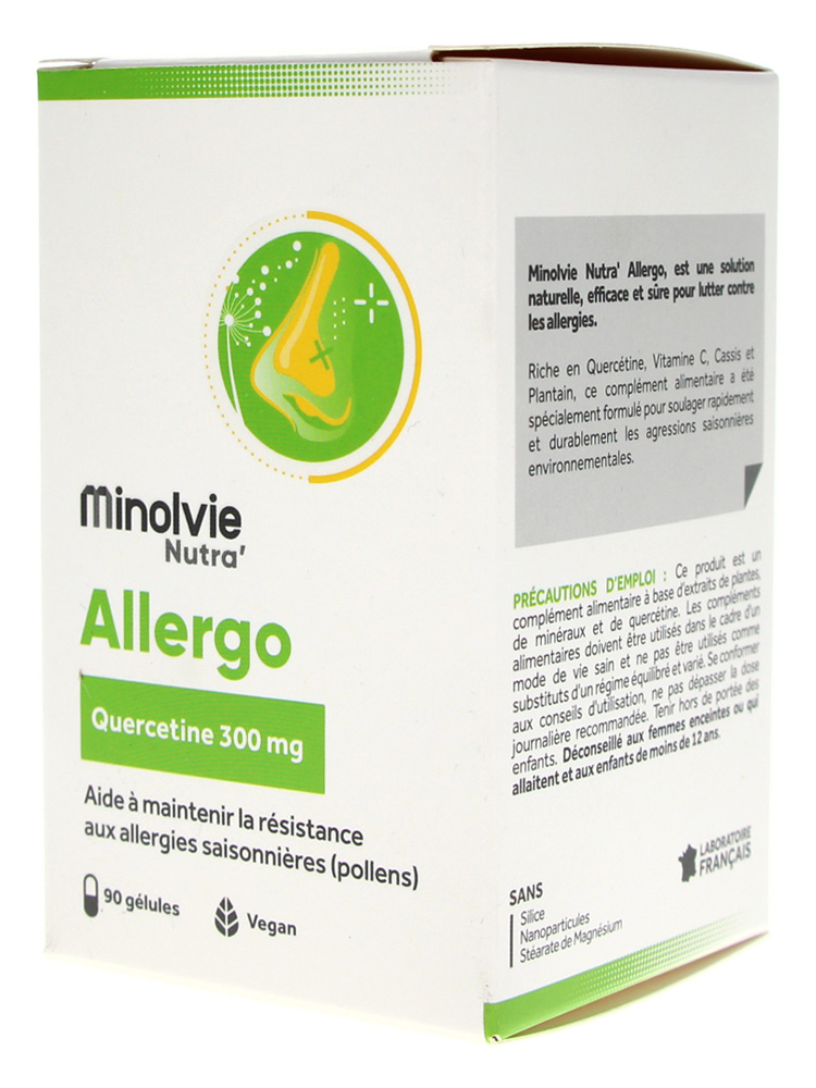 Minolvie Nutra' Allergo 90 Gélules Végétales