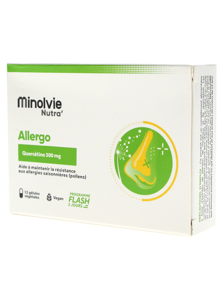 Minolvie Nutra' Allergo 15 Gélules Végétales
