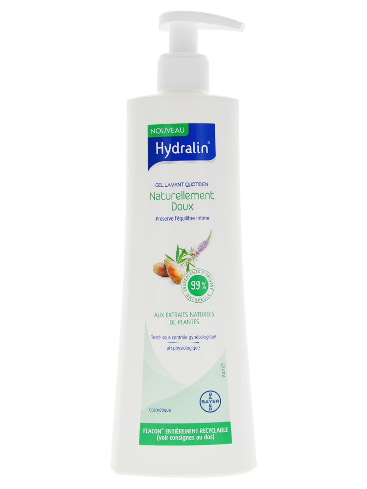 Hydralin Naturellement Doux Gel Lavant 400 ml Équilibre Intime