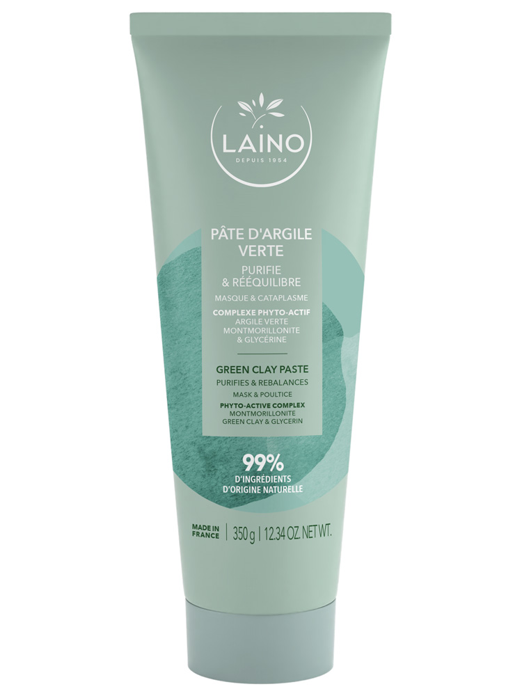 Laino Pâte Argile Verte Prête à l'Emploi 350 g